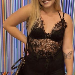 lace body suit